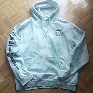MAUI and SONS tie dye Surfer Beach Hoodie Sweater Shark